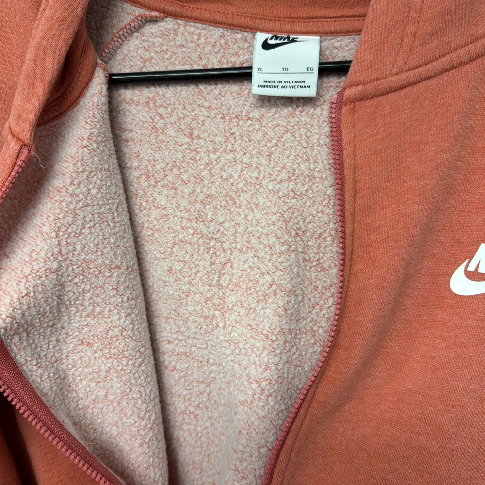Vintage Nike Hoodie Sweatshirt 1/2 Zip Mens Extra Large Hooded Sports - Picture 5 of 7